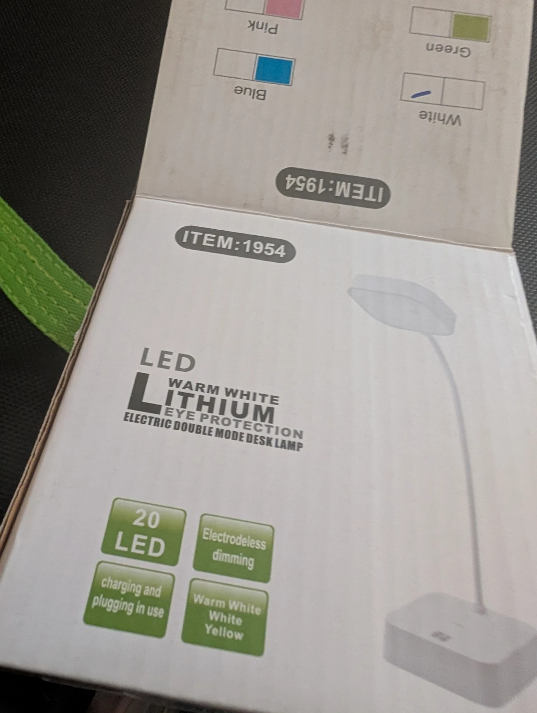 LED Desk Lamp with USB Charging - photo 2