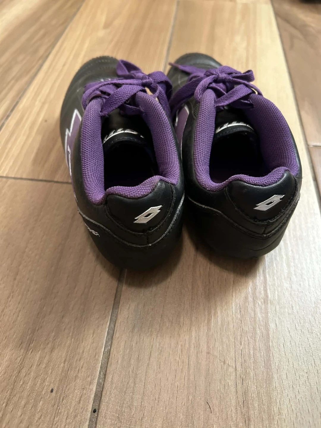 Lotto Striker Soccer Cleats - Black and Purple - photo 5