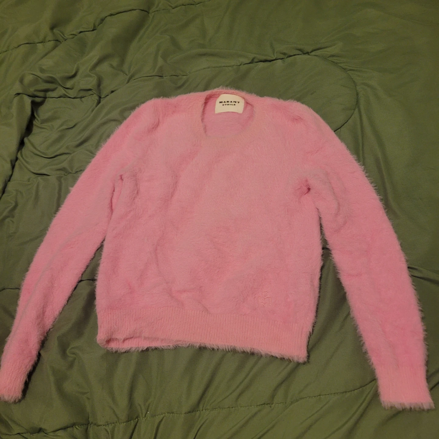 Size38, Marant Étoile Pink Fuzzy Sweater - photo 2