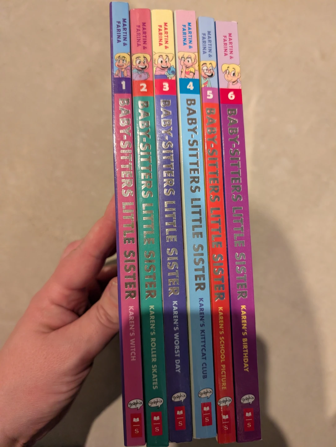 Baby-Sitters Little Sister Graphic Novels by Katy Farina - photo 2