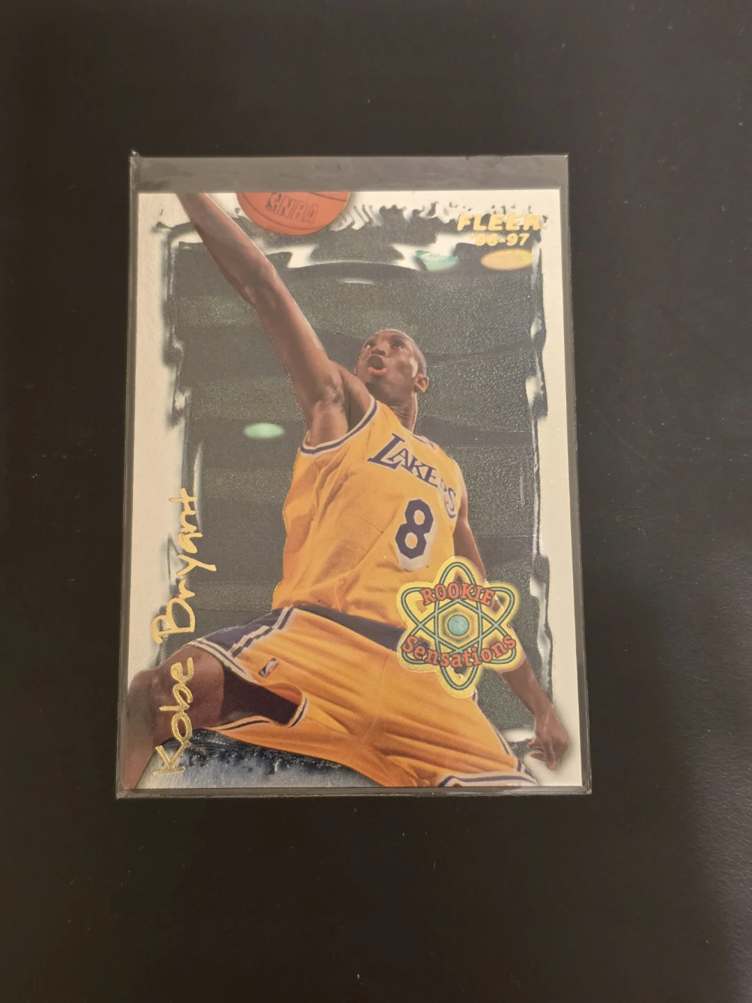 1996 FLEER ROOKIE SENSATIONS KOBE BRYANT Basketball Card