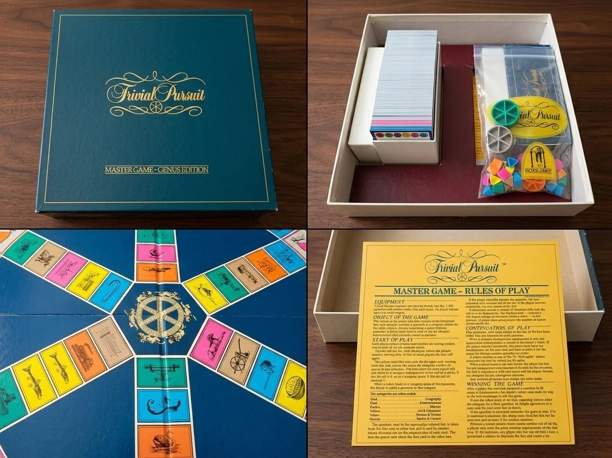 Vintage Trivial Pursuit – Genus Edition (1981)