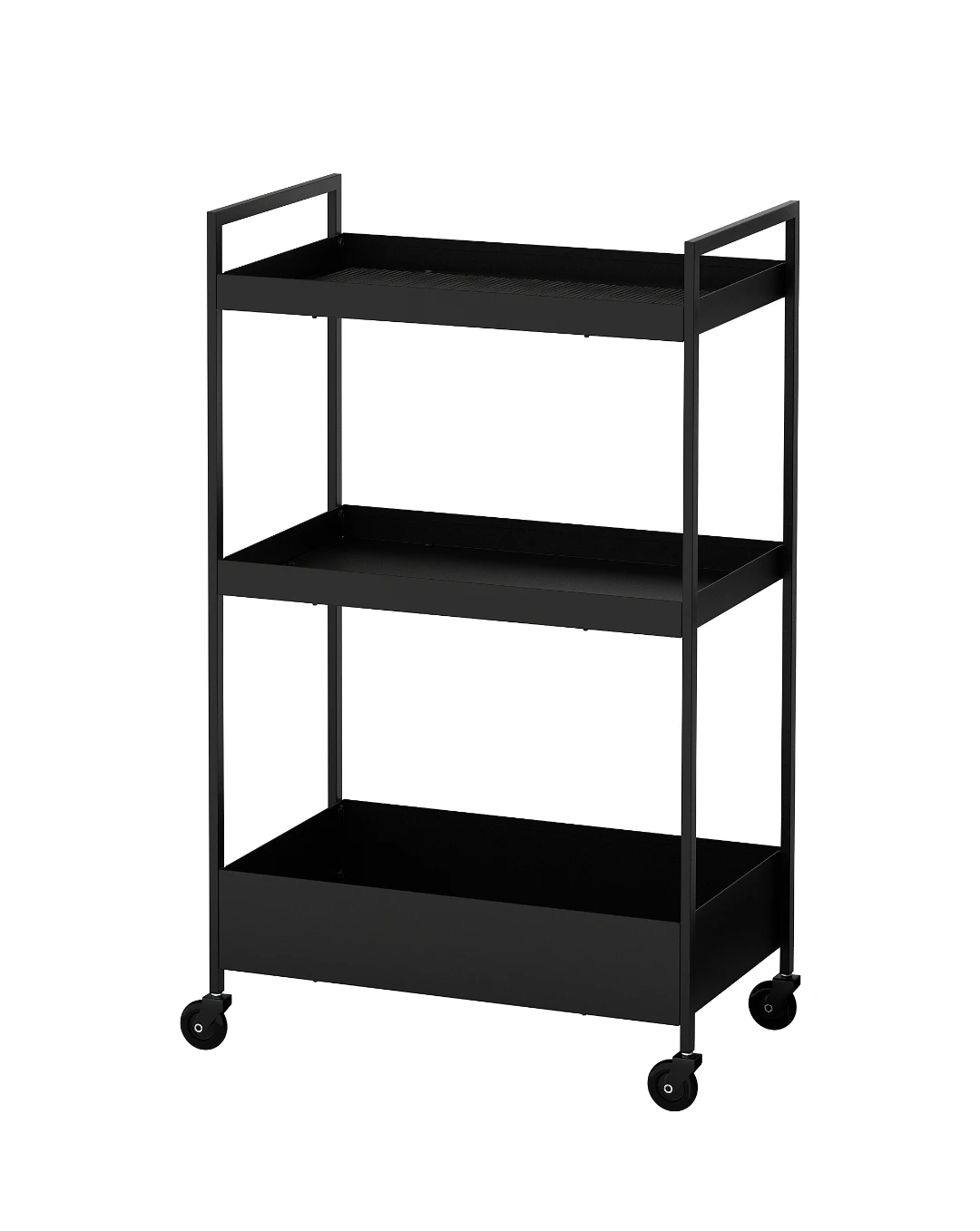 IKEA Black Rolling Utility Cart