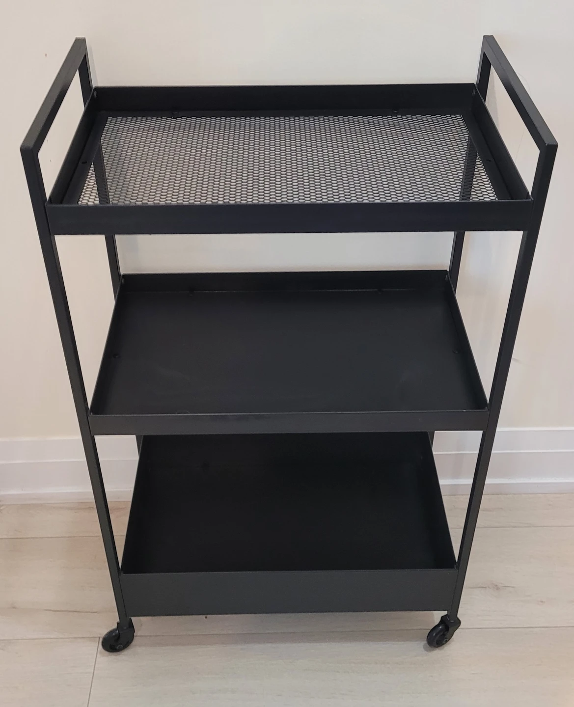 IKEA Black Rolling Utility Cart - photo 2