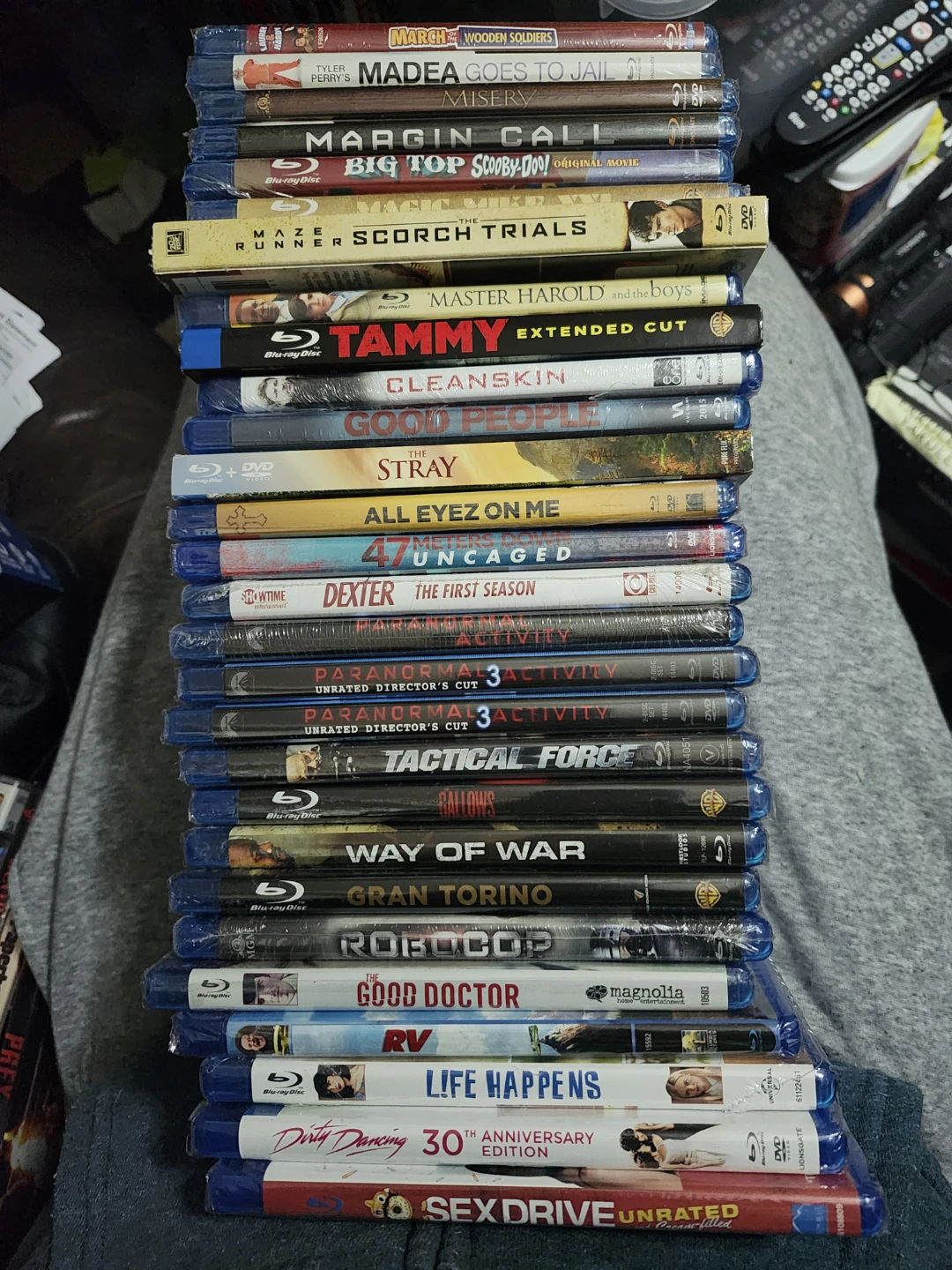 28 Blu-ray Movie Collection: Various Titles-all NEW