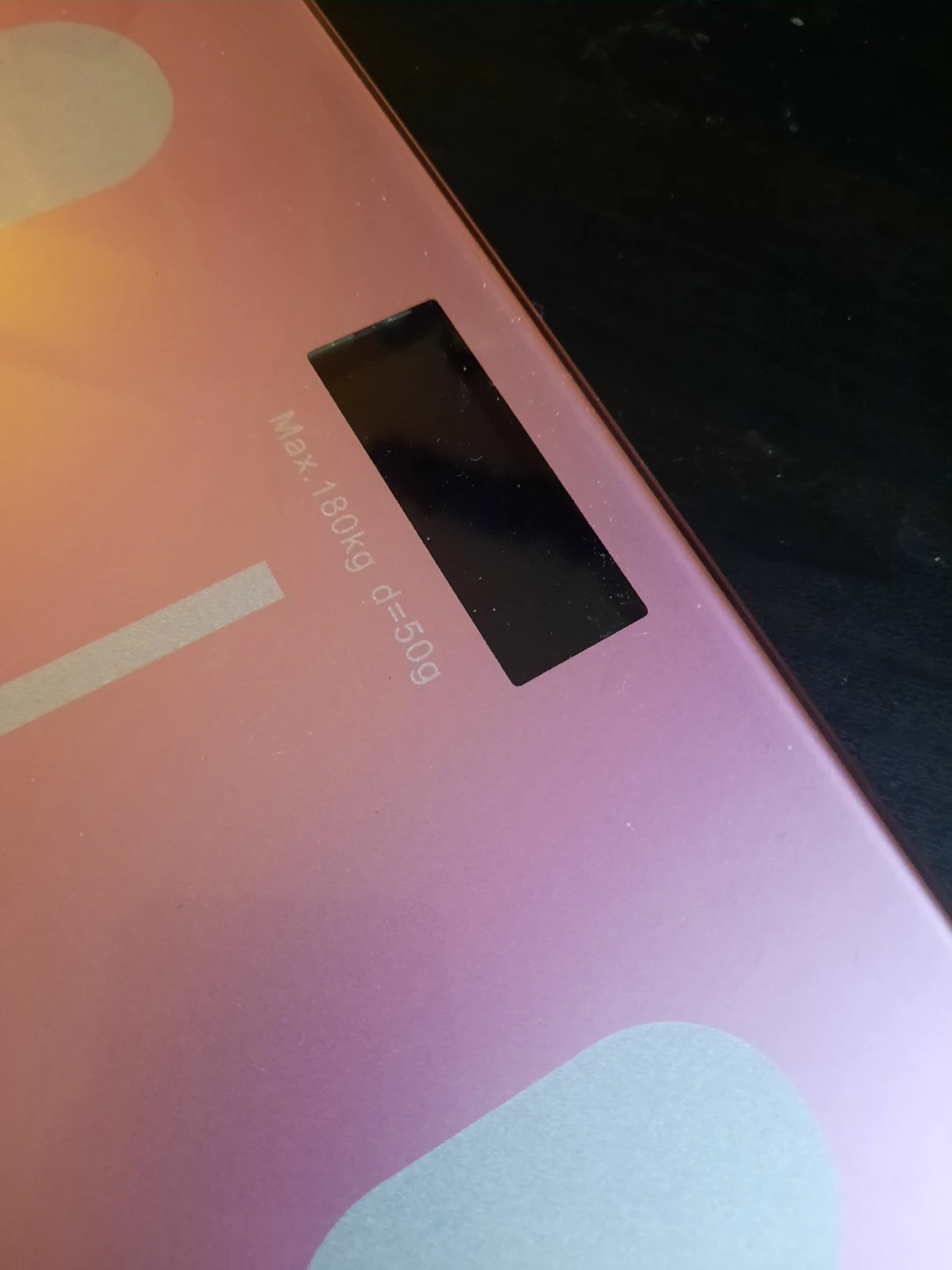Pink Digital Bathroom Scale - photo 2
