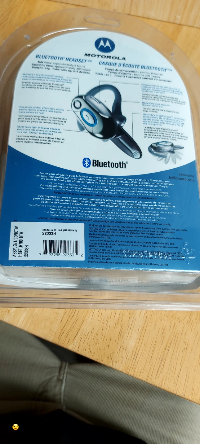 Motorola Universal Bluetooth Headset