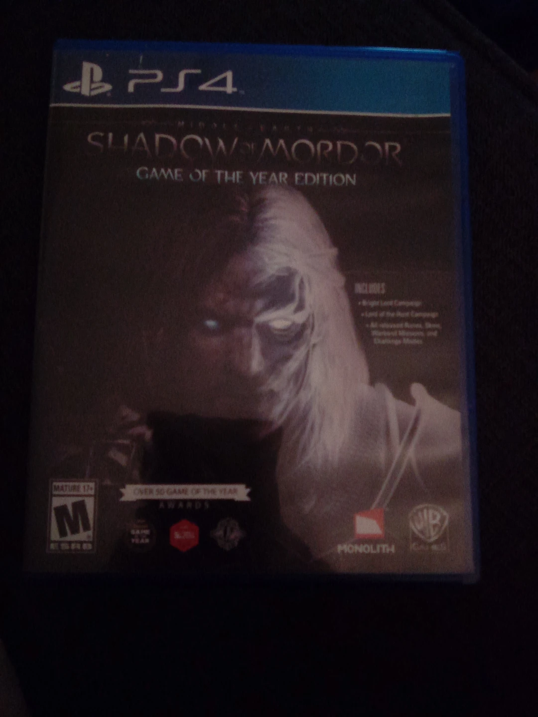 Middle-earth: Shadow of Mordor Game of the Year Edition PS4