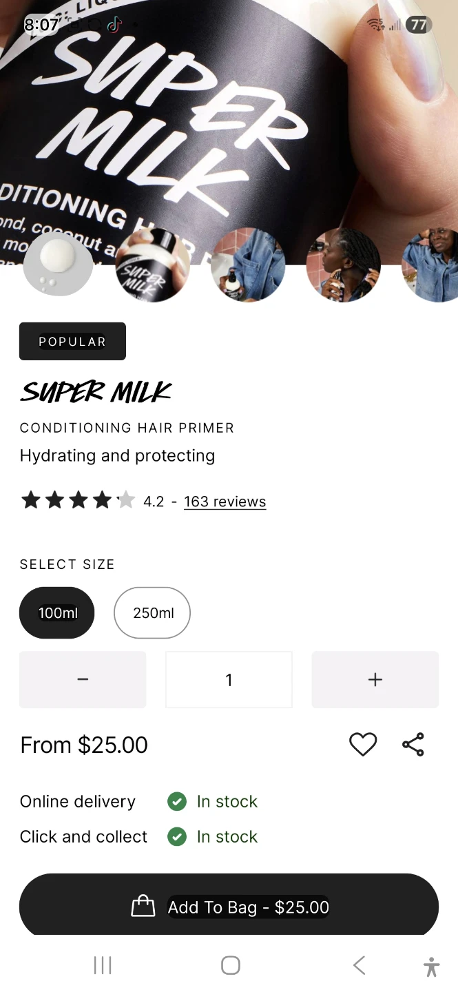 Super Milk Conditioning Hair Primer 100ml