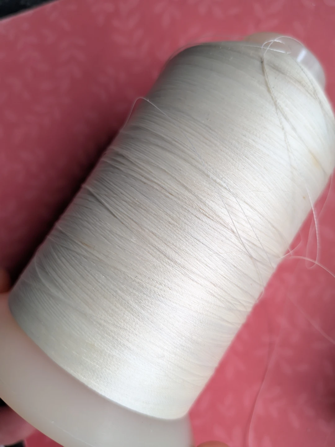 2 Spools of Sewing Thread (White & Grey) - photo 4