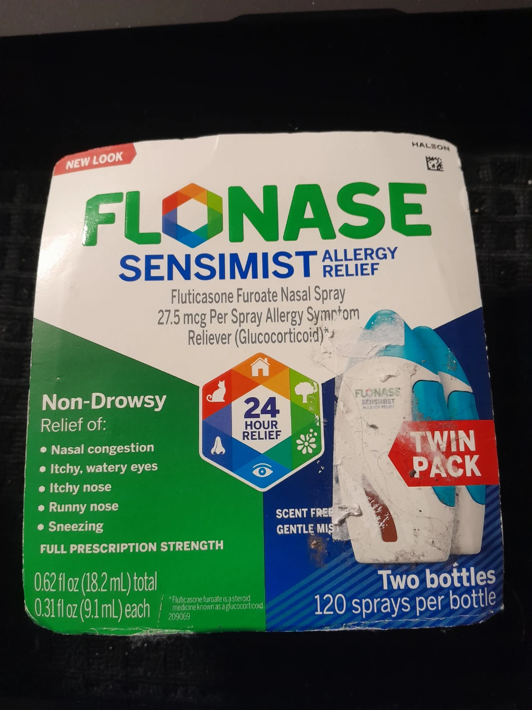 Flonase Sensimist Allergy Relief Nasal Spray Twin Pack
