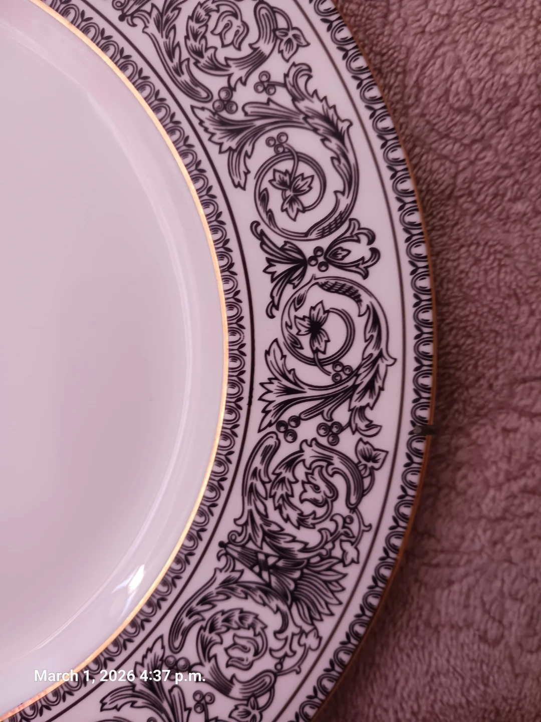 Royal Doulton Baronet Fine Bone China Plate - photo 3