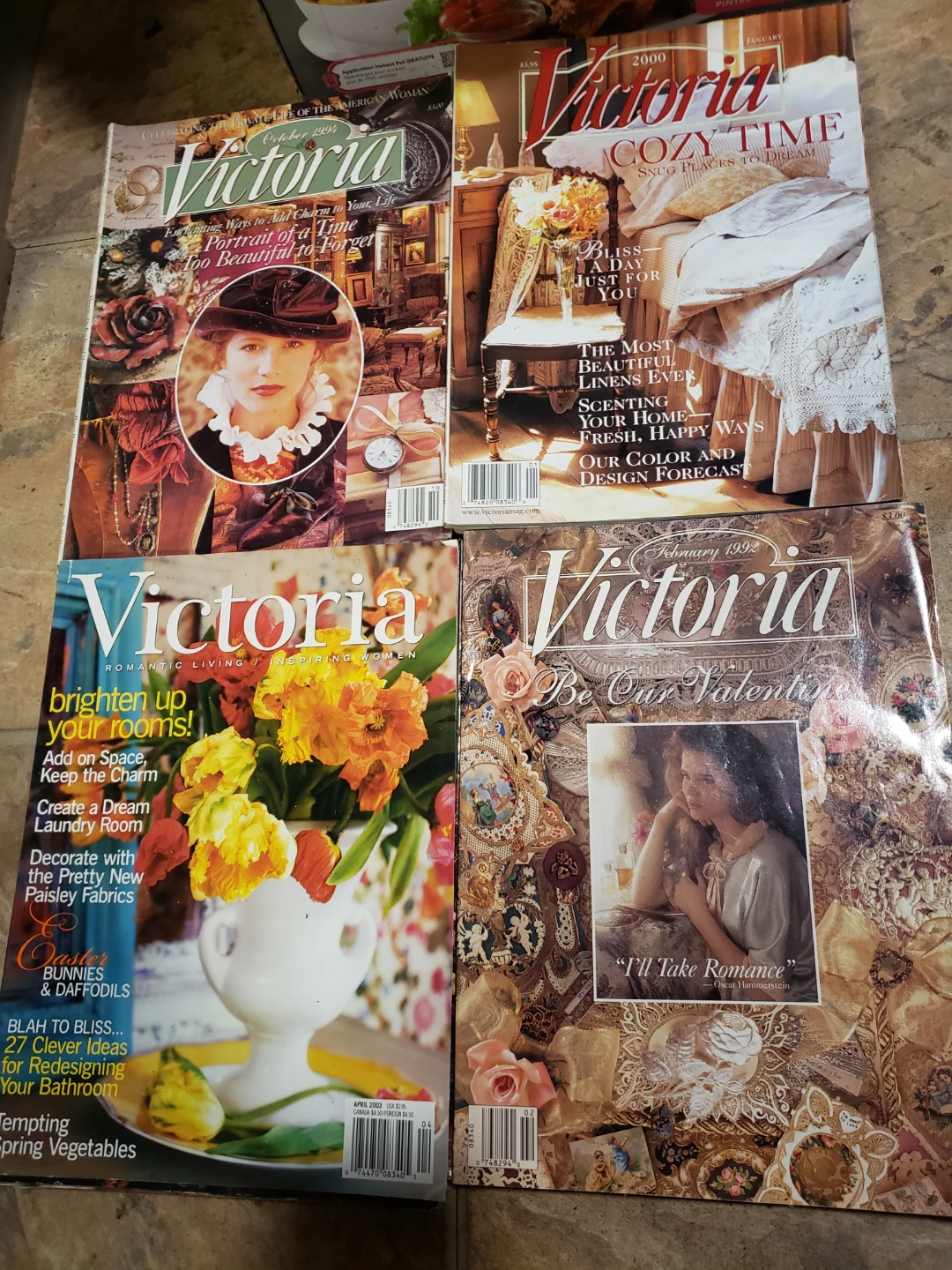Victoria Magazine Collection (1994, 2000, 1992, 2003)