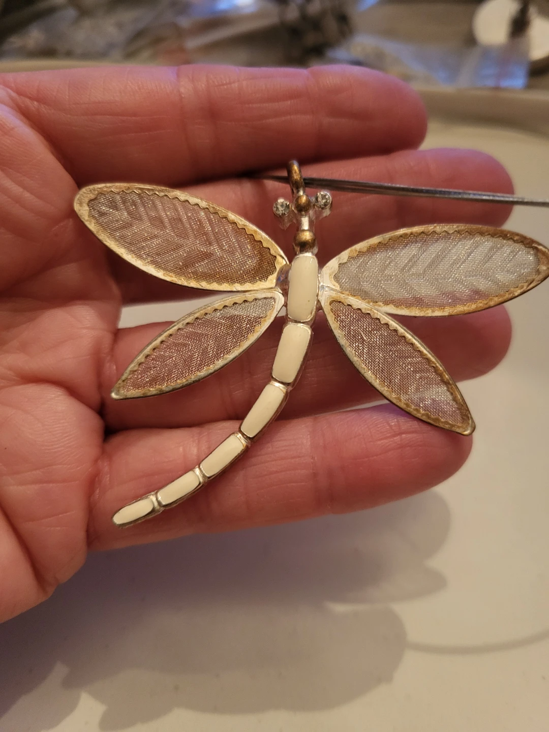 Dragonfly Pendant Necklace - photo 2
