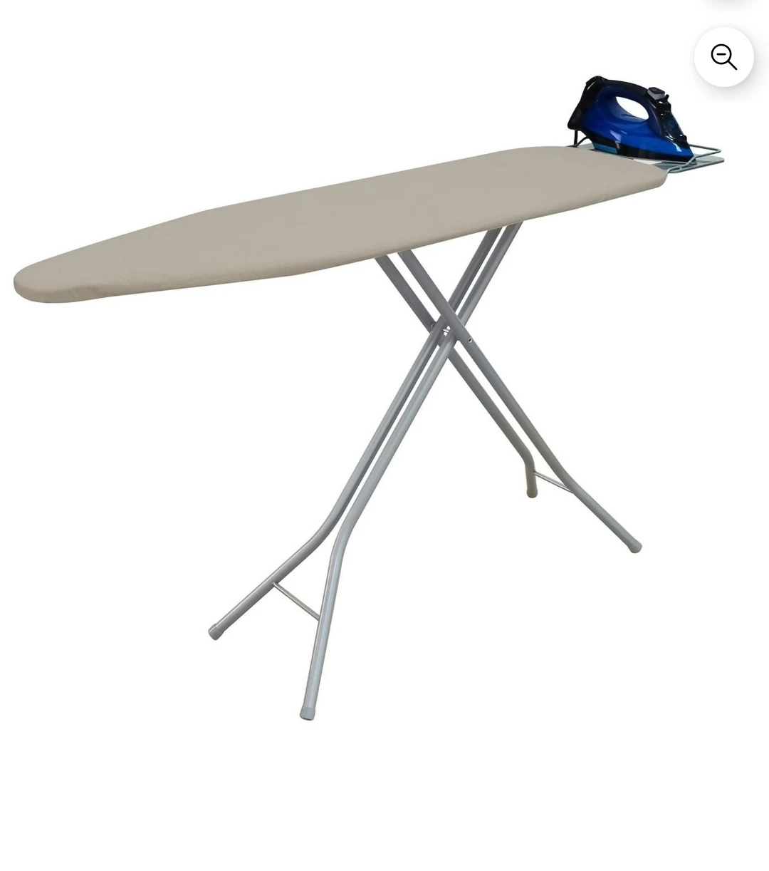 Mainstays 4-Leg Steel Mesh Top Adjustable Ironing Board - photo 2