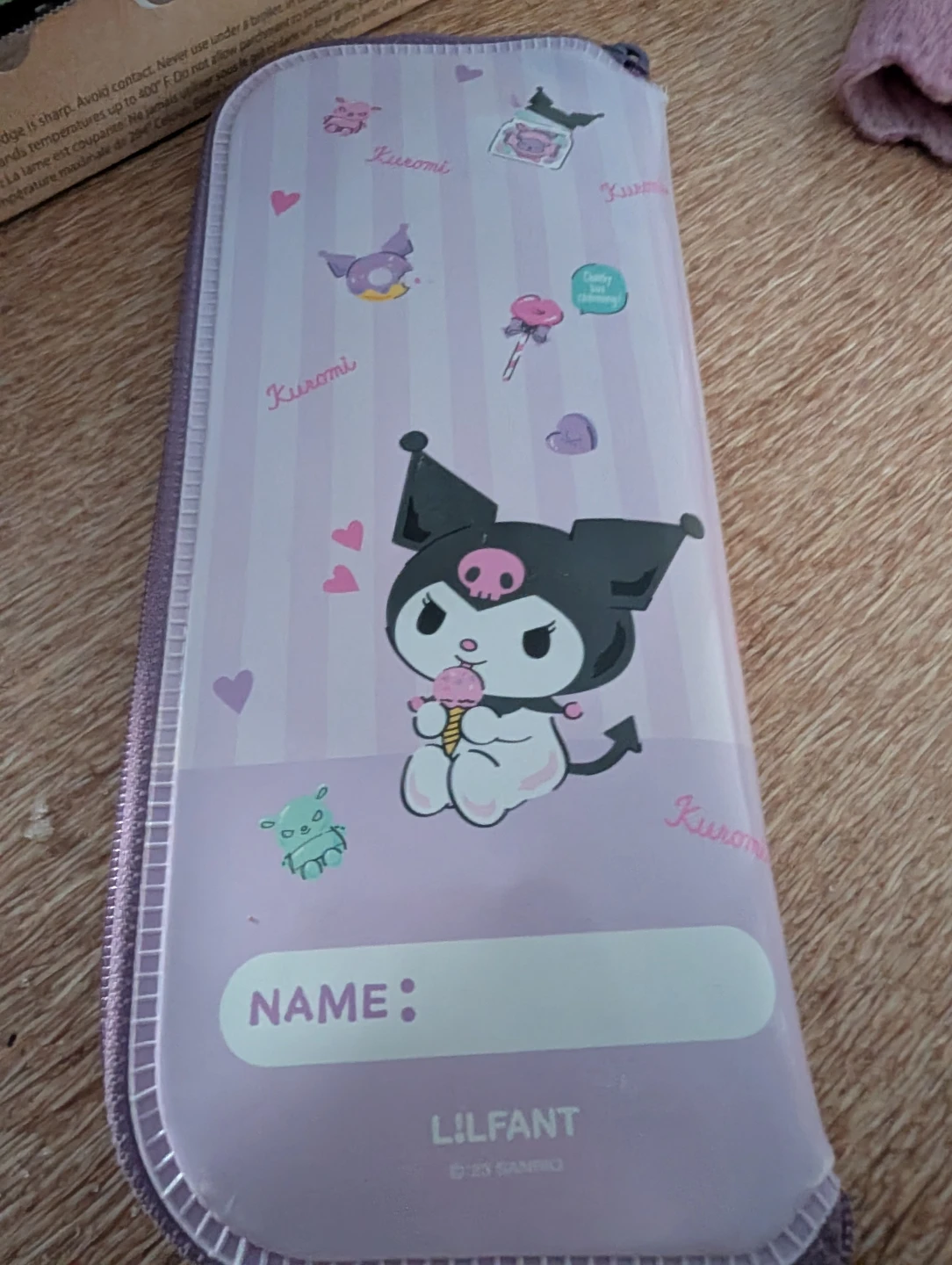 Kuromi Pencil Case/Utensil case - photo 3