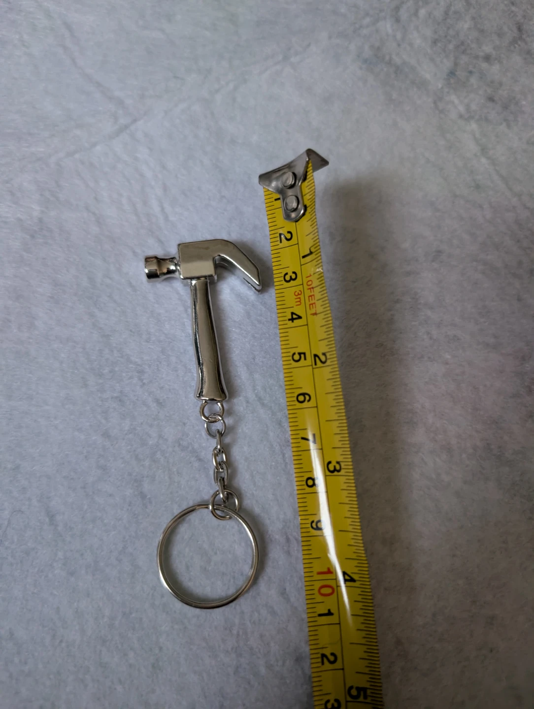 Miniature Hammer Keychain