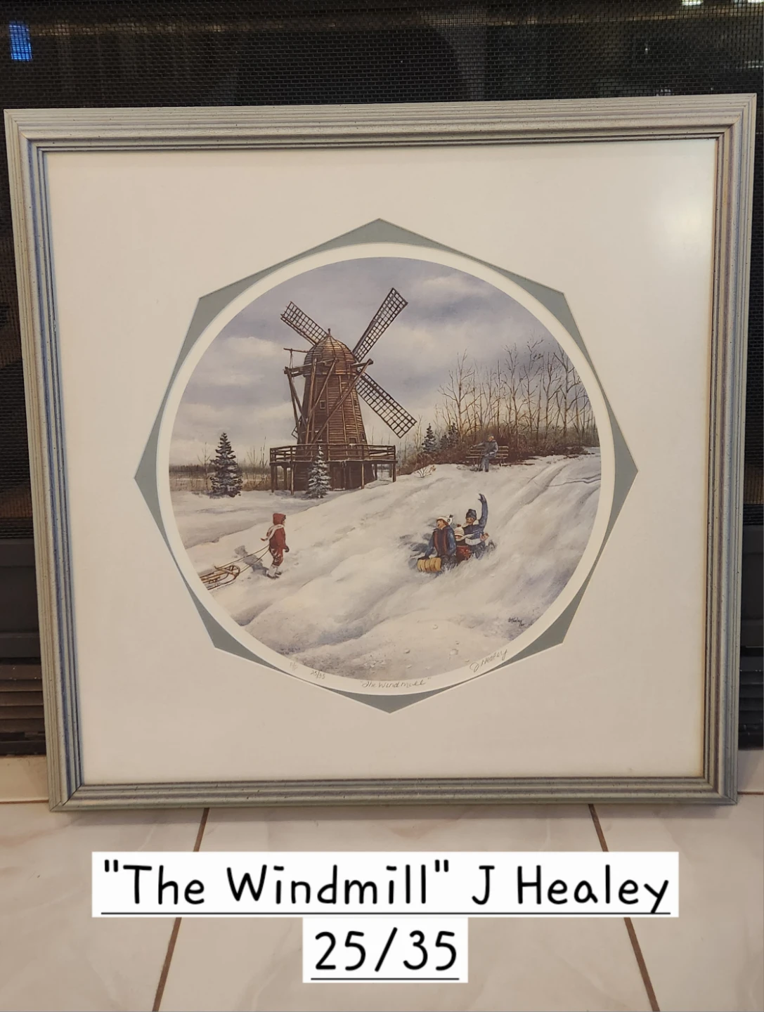 J Healey "The Windmill" Print #25/35