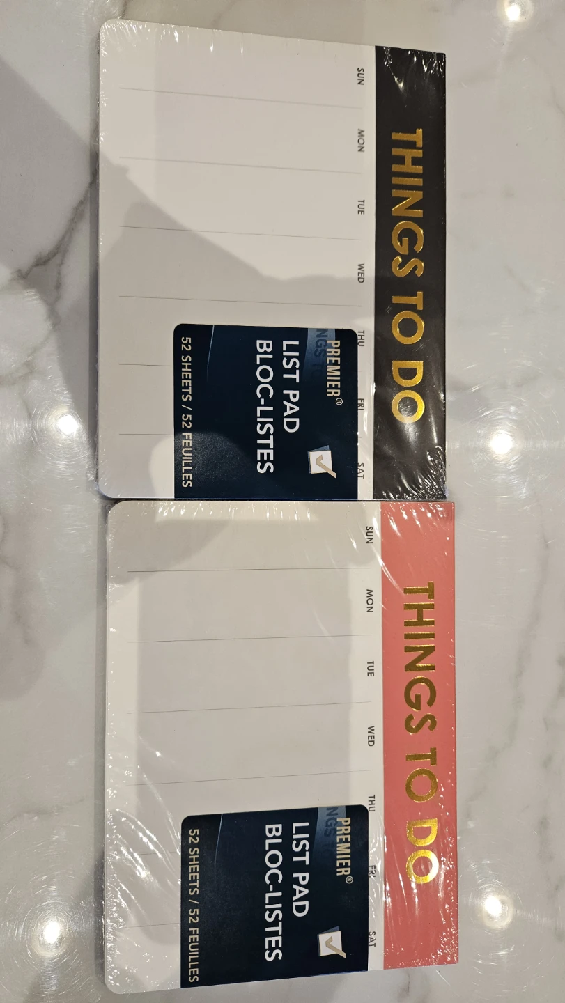 Premier List Pad Things To Do - Set of 2