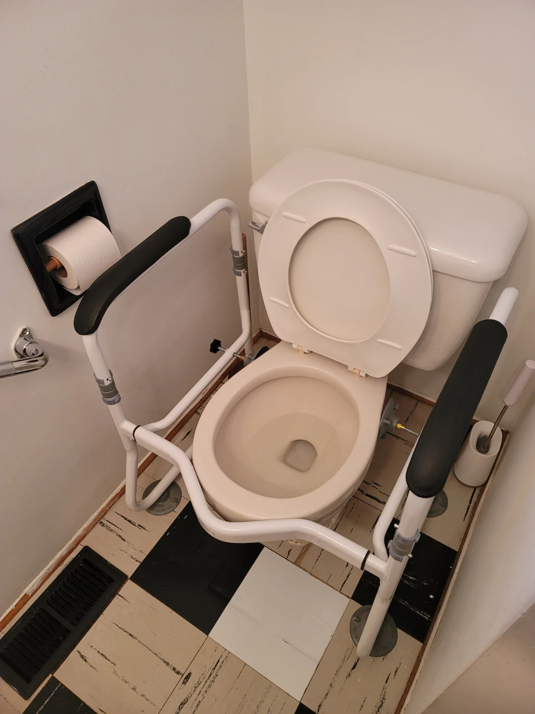 Toilet Safety Frame with Handles