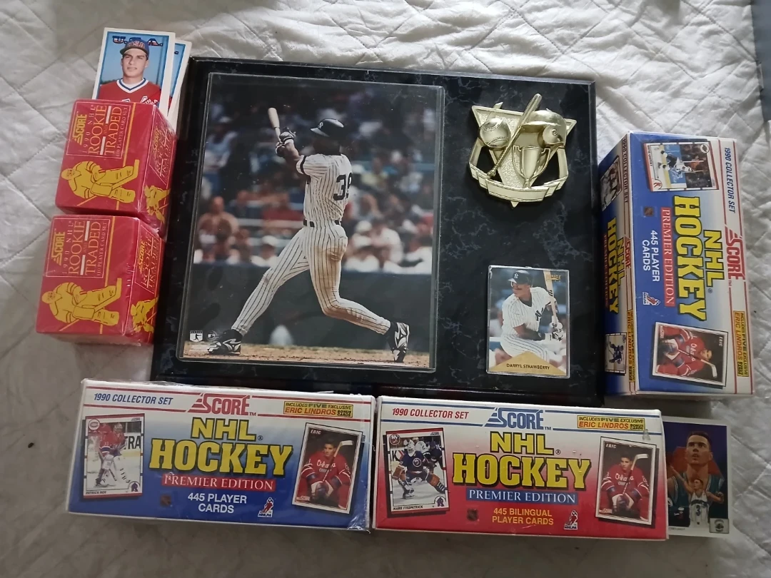 Collection of Score NHL Hockey & Upper Deck NBA Basketball Cards