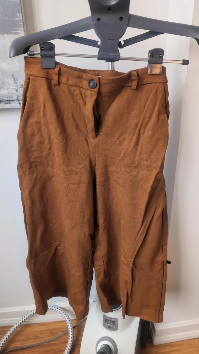 Italian Brown Culotte Pants Size S