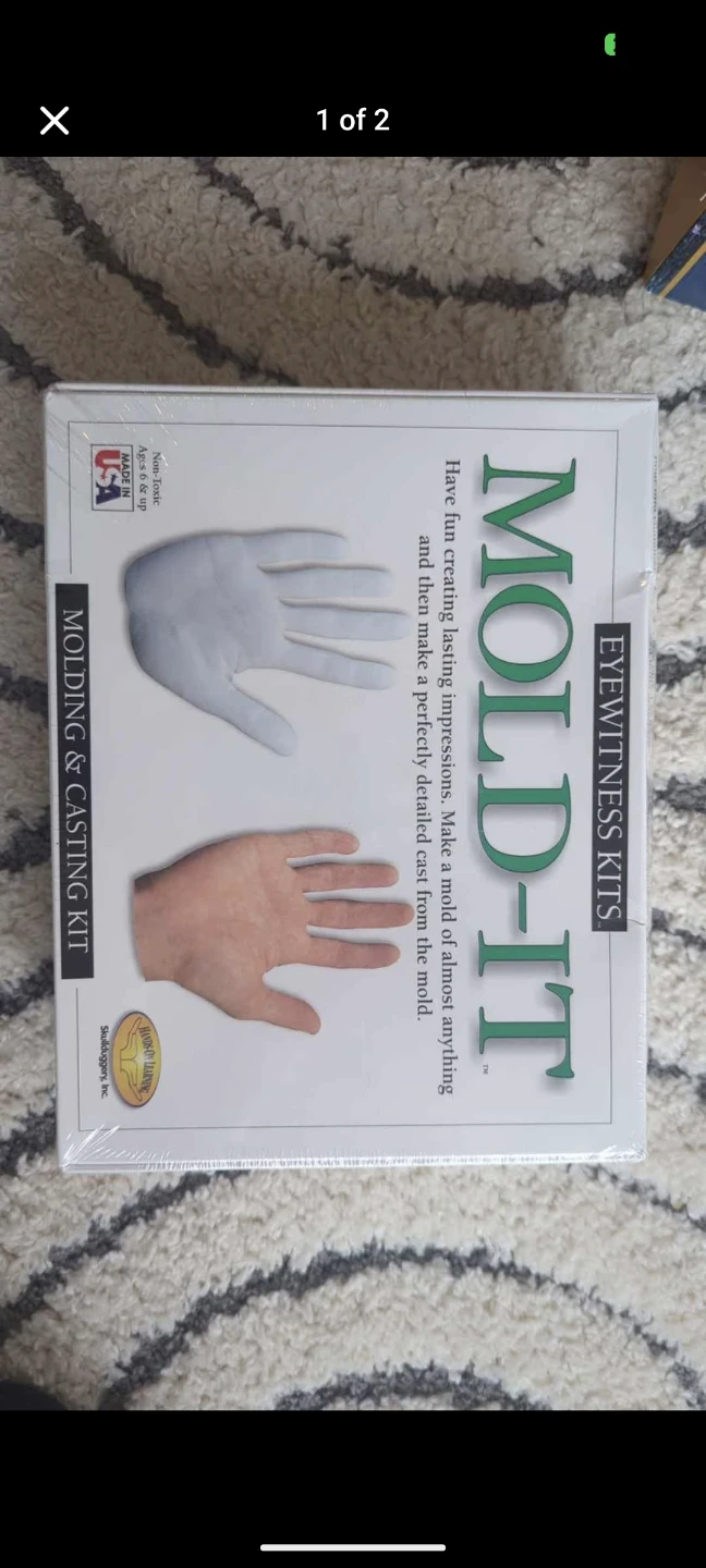 Kids Molding and casting kit! Mold-it