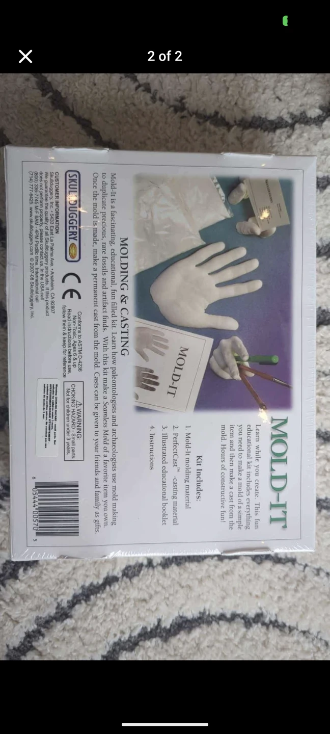 Kids Molding and casting kit! Mold-it - photo 2