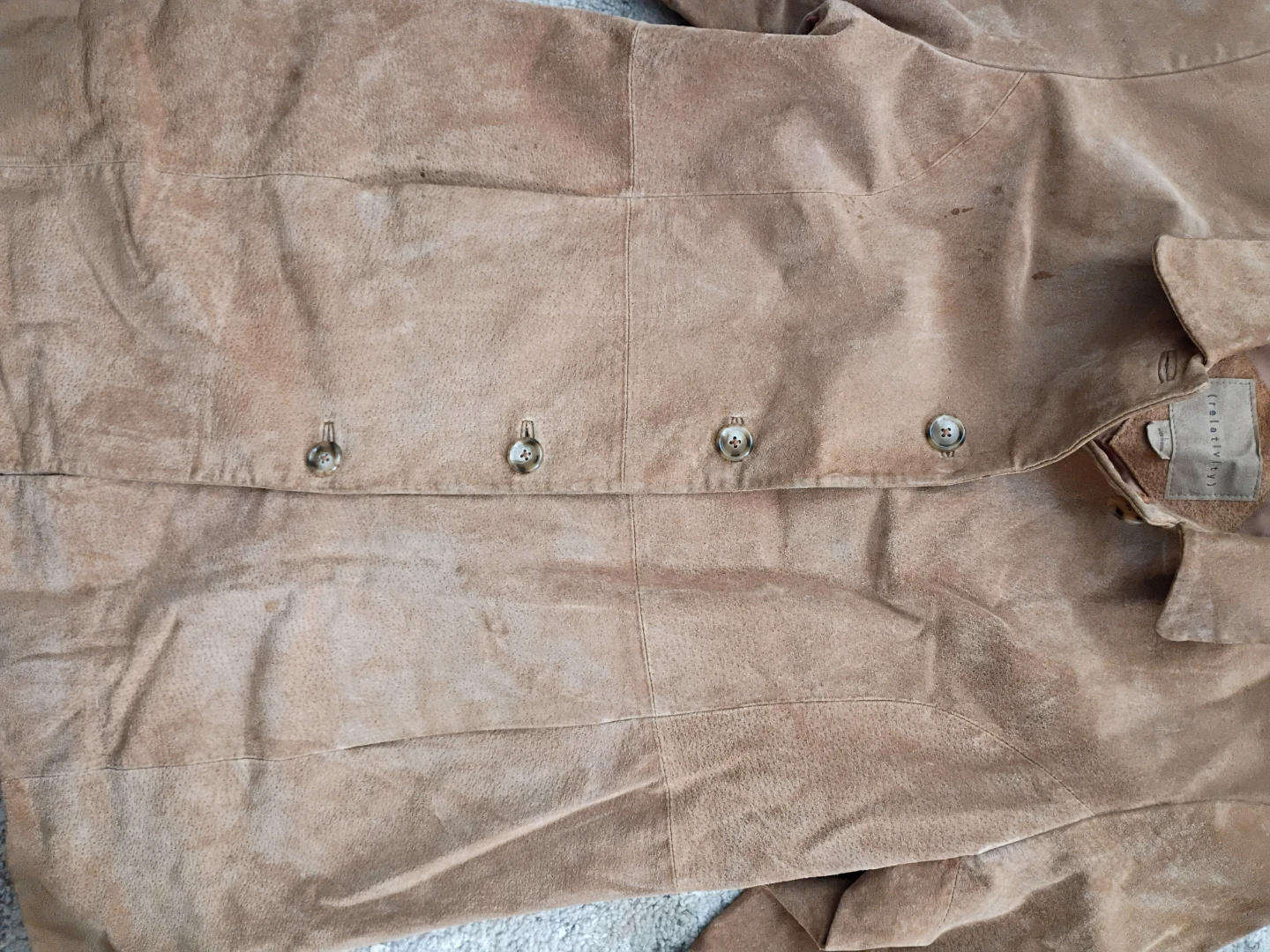 Relativity Genuine Leather Suede Jacket - photo 4