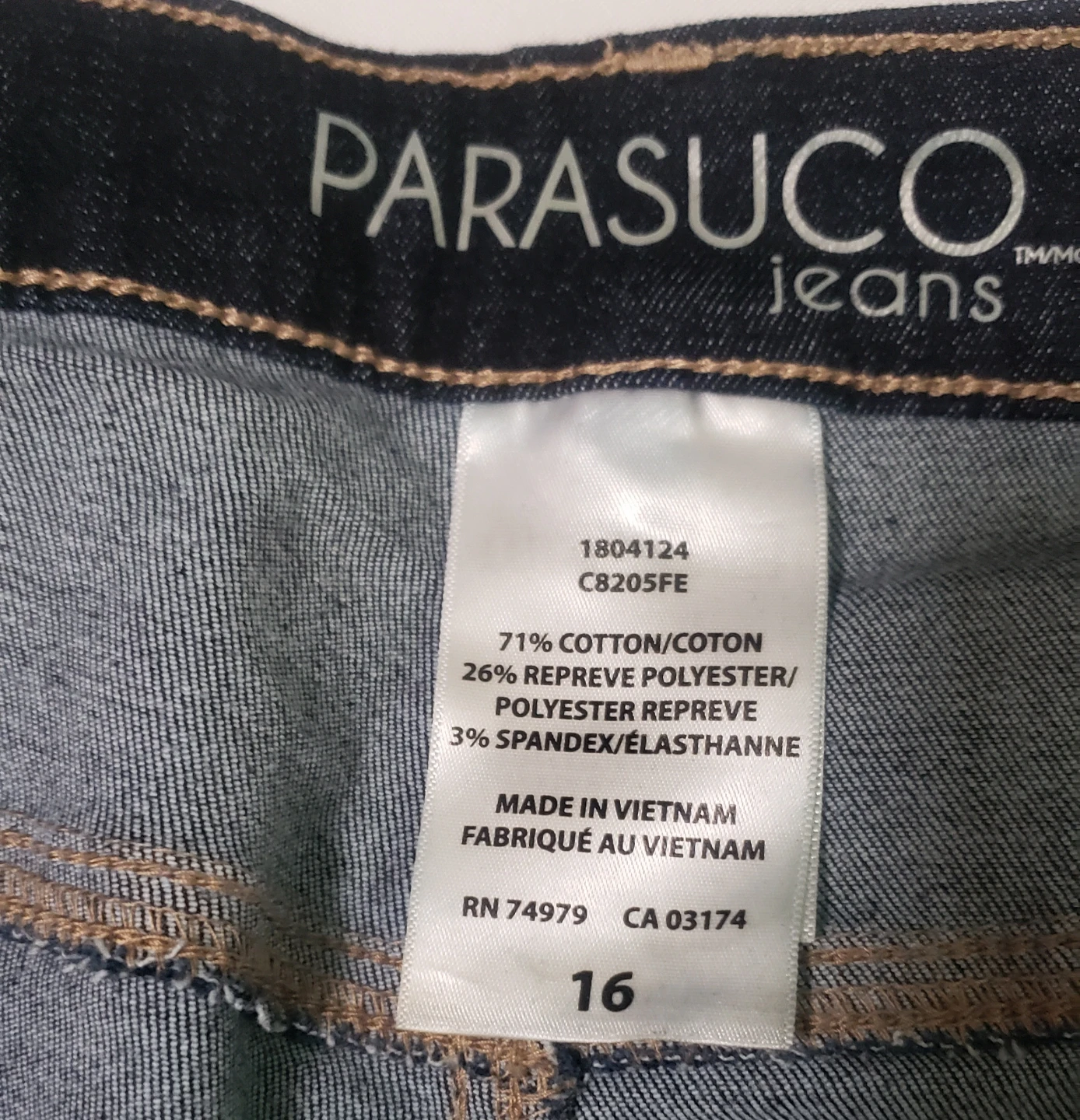 Brand new Women's Parasuco Straight Leg jeans - photo 2