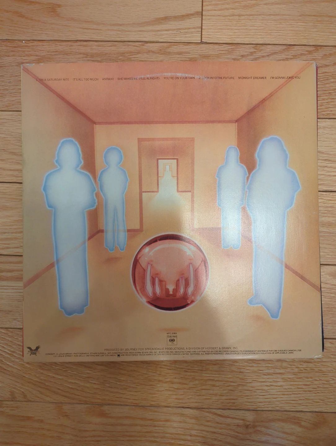 Journey Look Into The Future Vinyl Record Album - photo 2