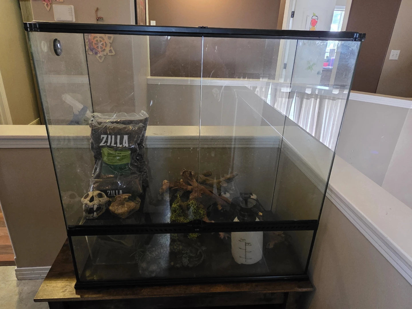 Zilla Terrarium with Jungle Mix Substrate and Accessories - photo 2