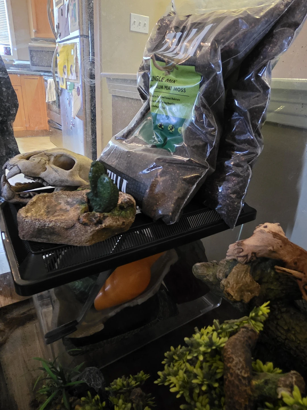 Zilla Terrarium with Jungle Mix Substrate and Accessories - photo 4
