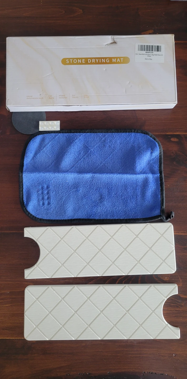 Diatomite Stone Drying Mat for Kitchen Sink - photo 3