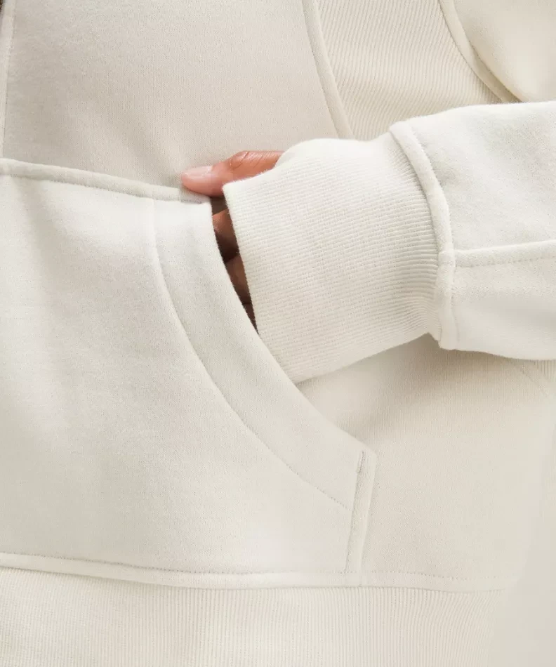 Lululemon cropped half-zip hoodie | size xl - photo 3