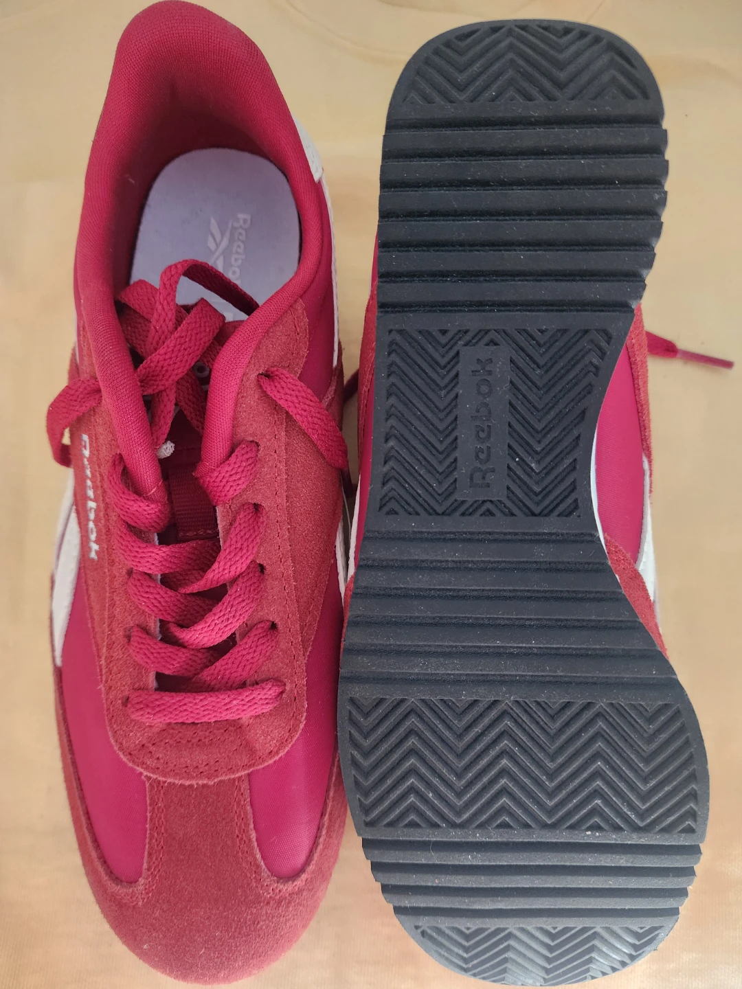 Reebok Red Athletic Shoes - photo 4