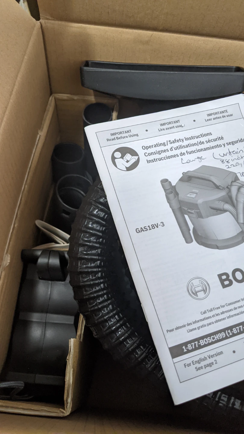 Bosch GAS18V-3N HD Wet/Dry Vacuum Cleaner - photo 3