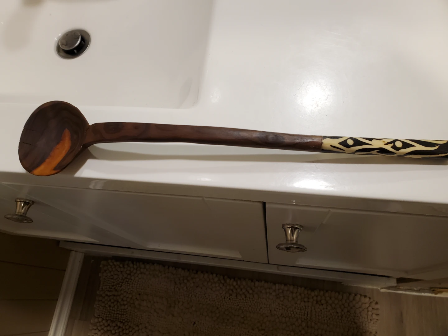 Wooden Ladle with Decorative Handle - photo 4