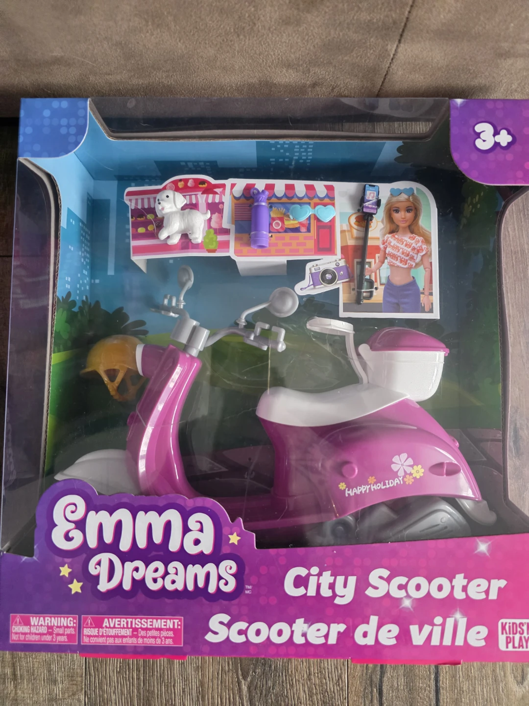 Brand new: Emma Dreams City Scooter Play Set
