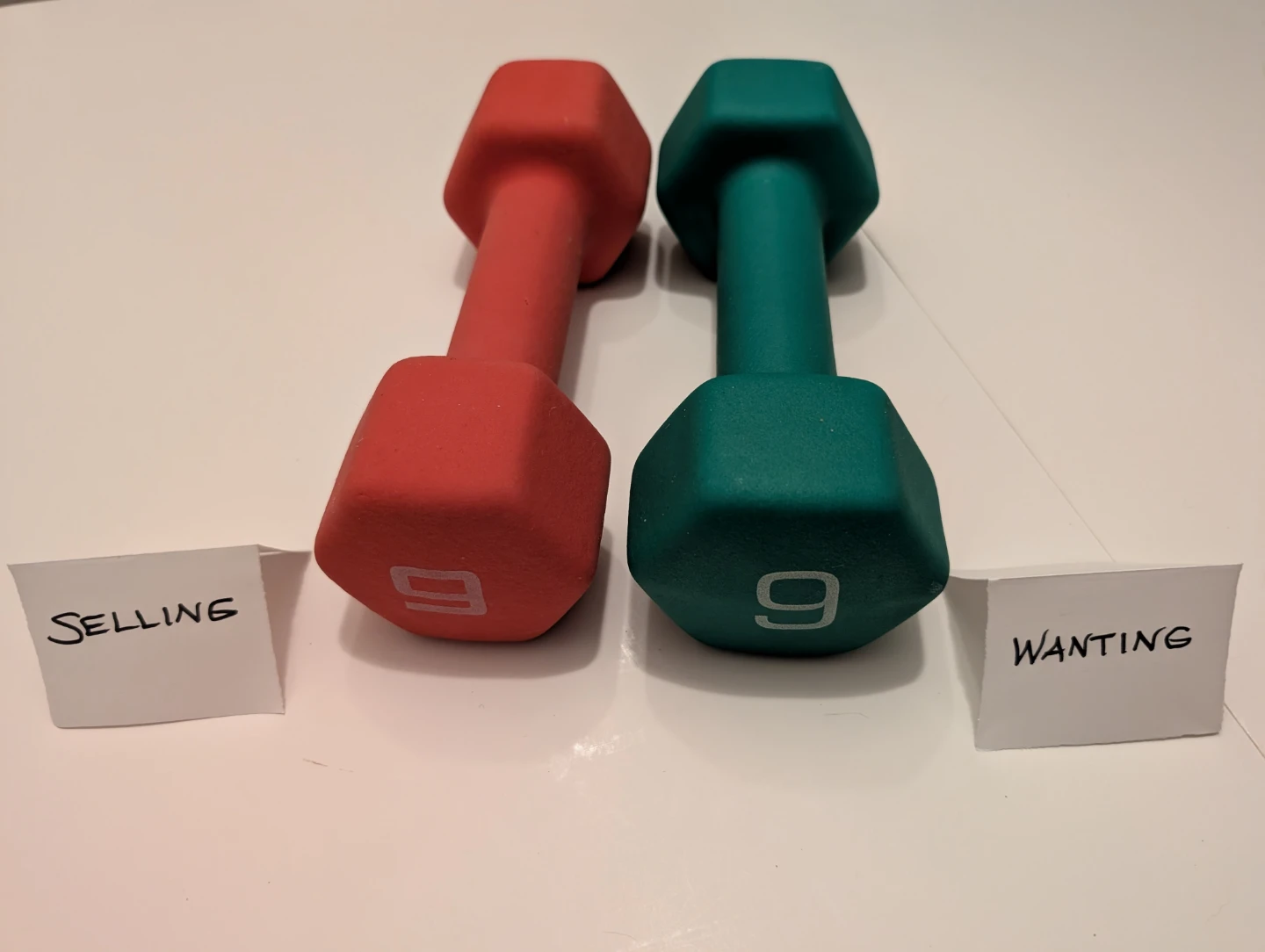 sell or trade: 9 lb Dumbbell - photo 4