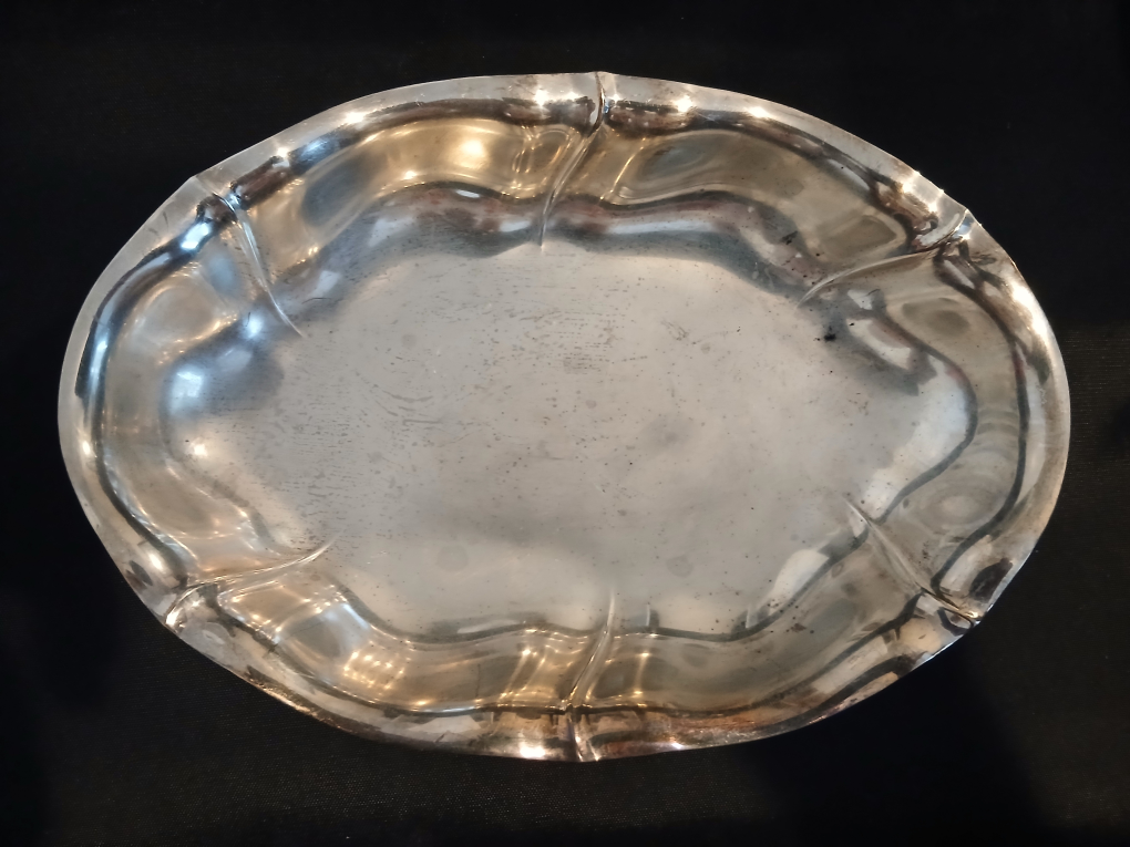 Vintage Silver Plated Serving Tray