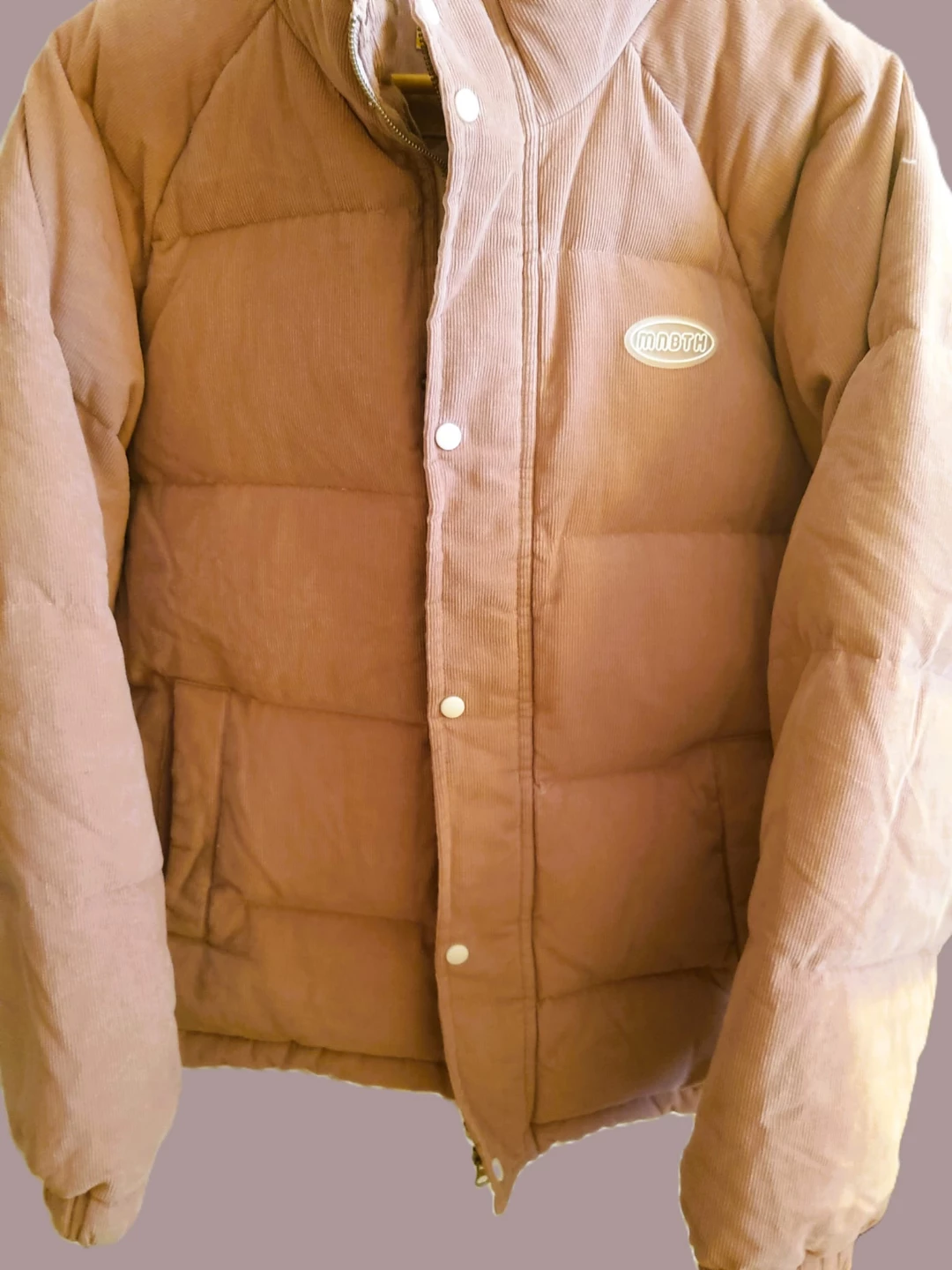 Corduroy Puffer Jacket - Size L