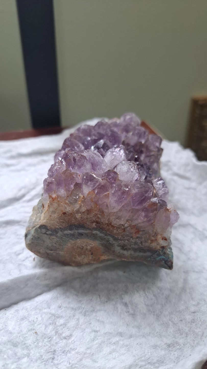 Amethyst Crystal Geode Cluster - photo 2