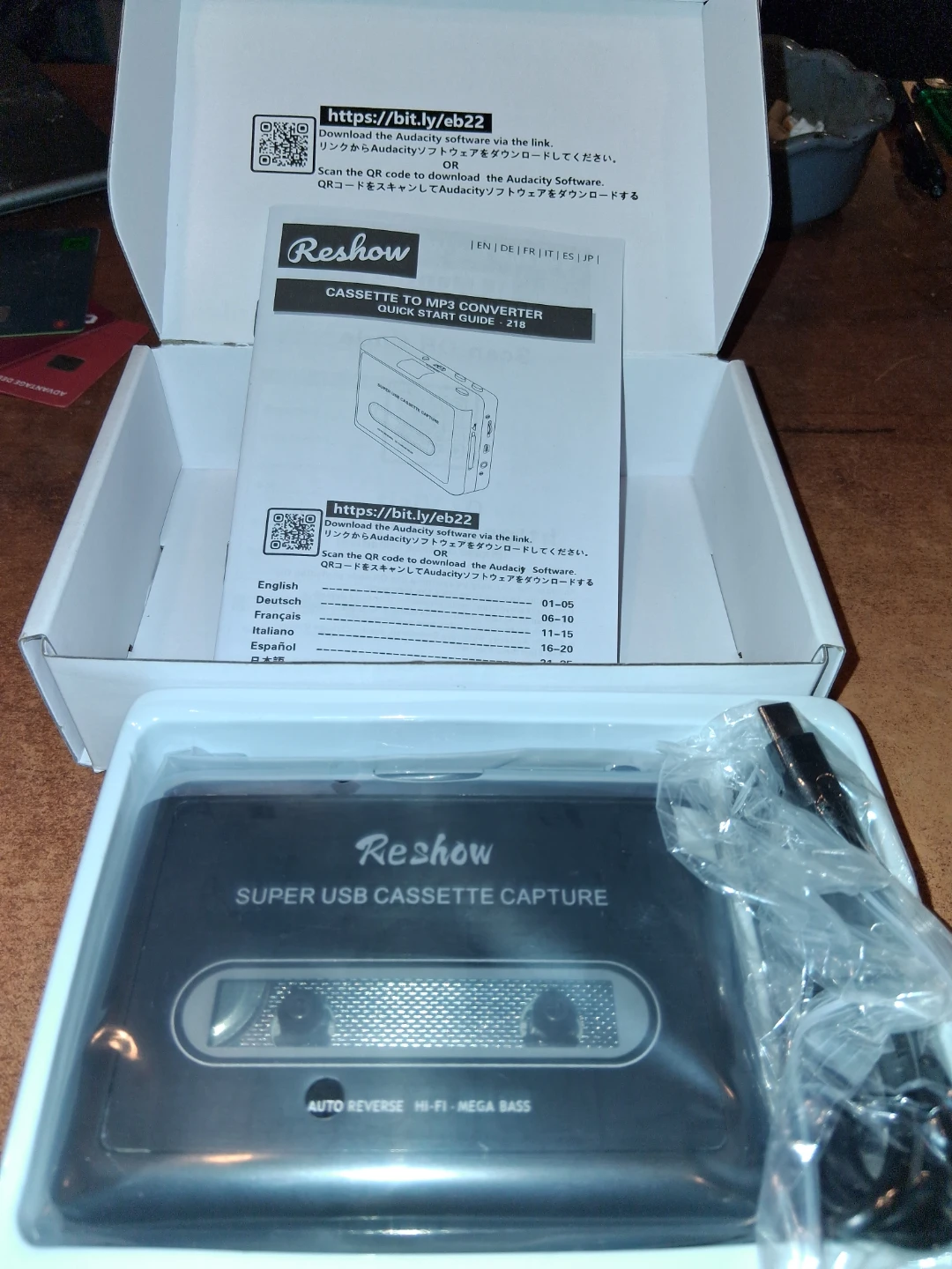 Reshow Super USB Cassette Capture - photo 3