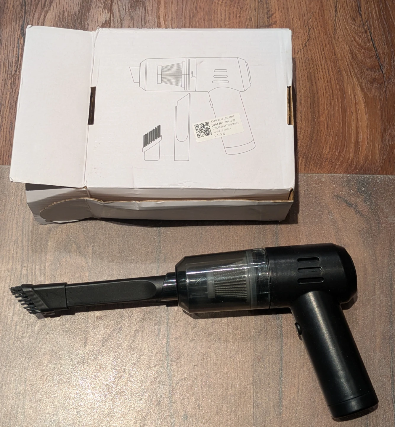 Free mini battery power vacuum 🥕