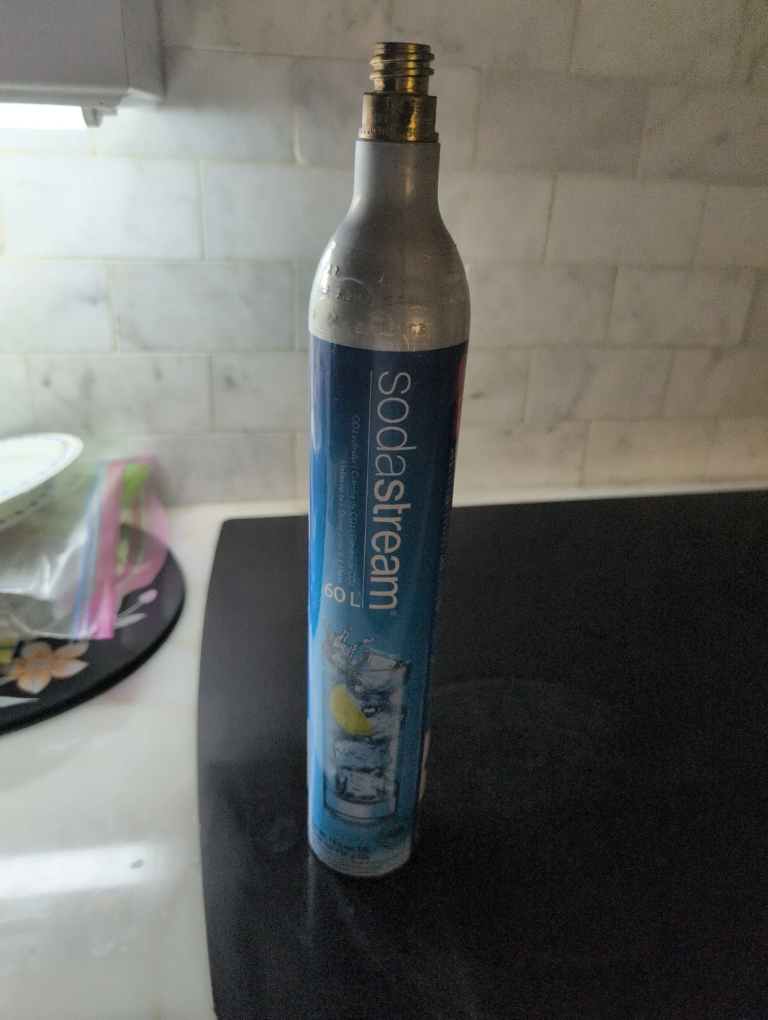 Soda stream refilling