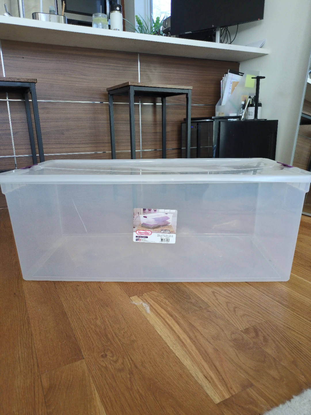 Sterilite 110 Qt. Clear Storage Bin