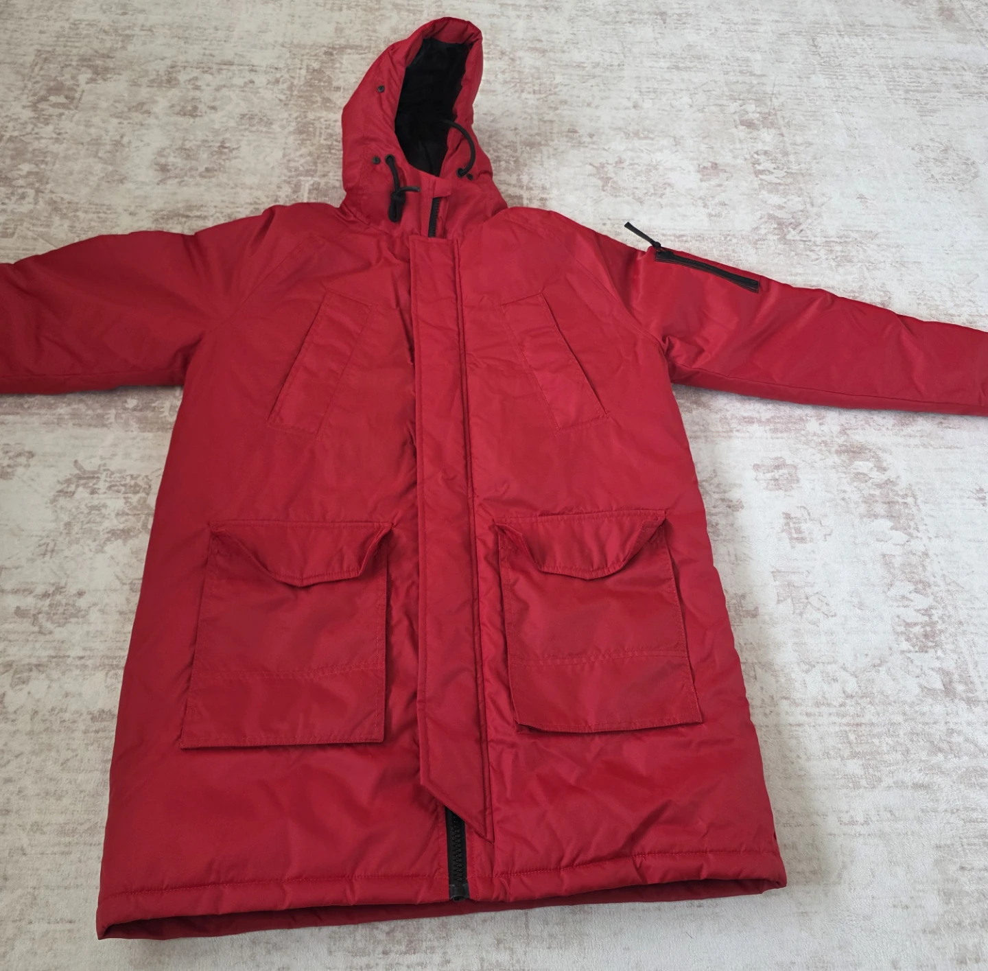 Red Parka Jacket