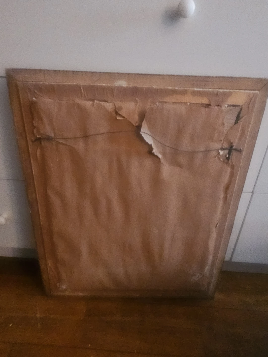 Framed Needlepoint Portrait of a Girl - photo 2