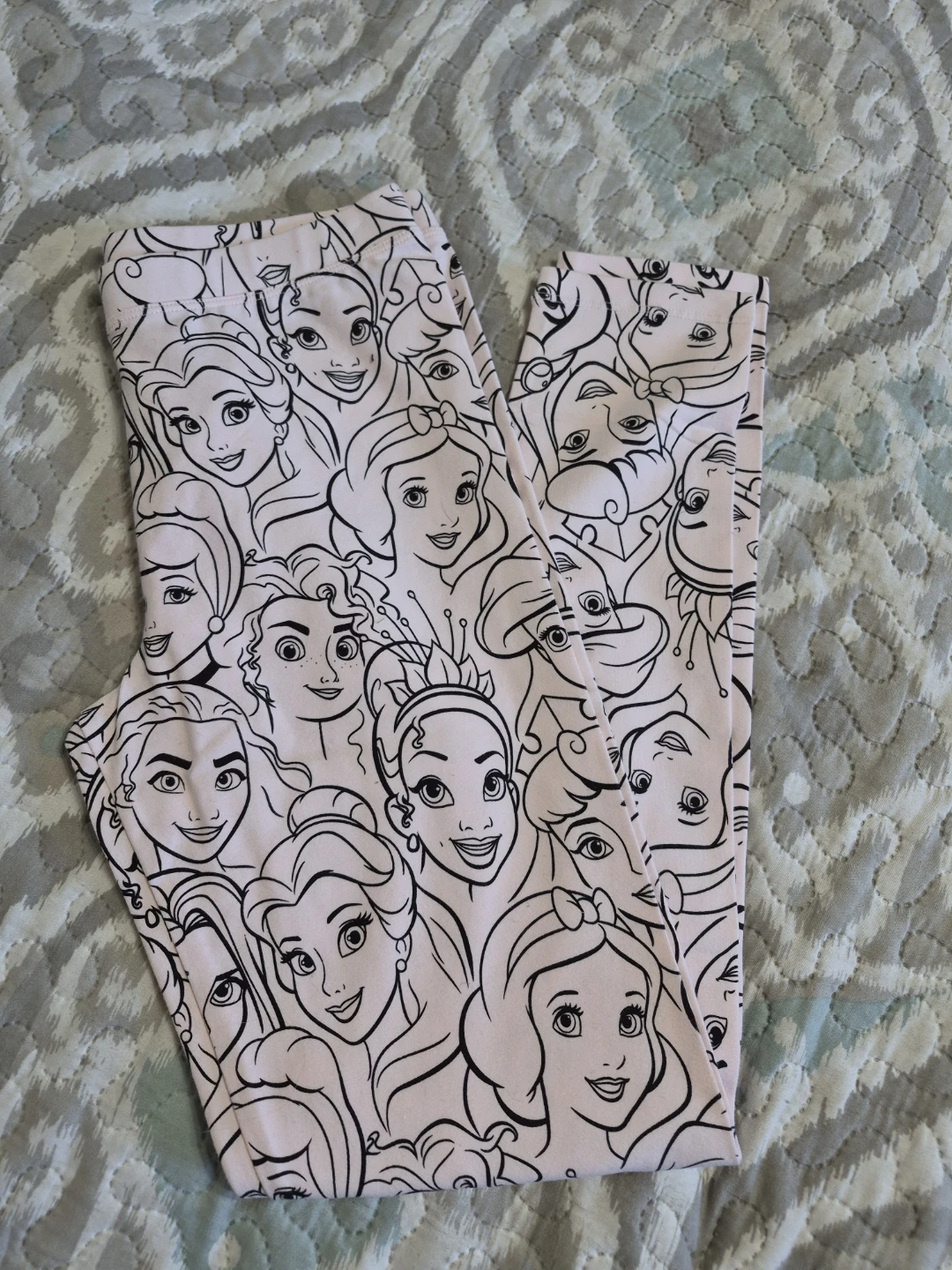 Disney's Princesses Girl's Child Size X Large PJ Pants